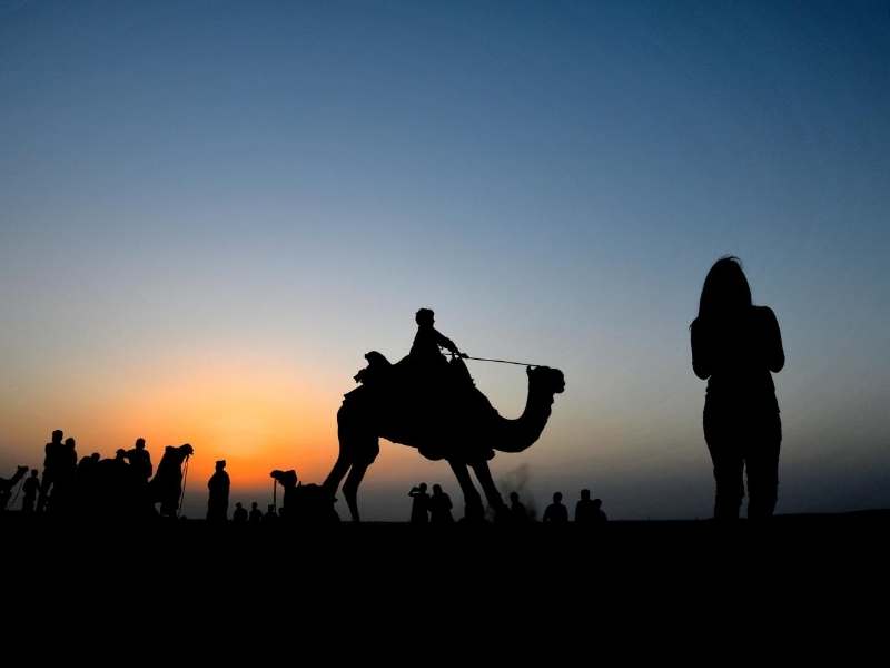 Camel Safari at Thar Desert - Rajasthan