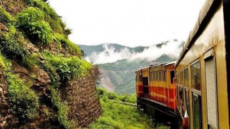 Toy train ride from Shimla to Kalka