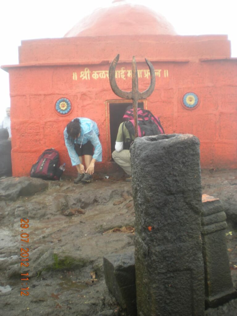 Temple at the top of Kalsubai - Kalsubai Trek
