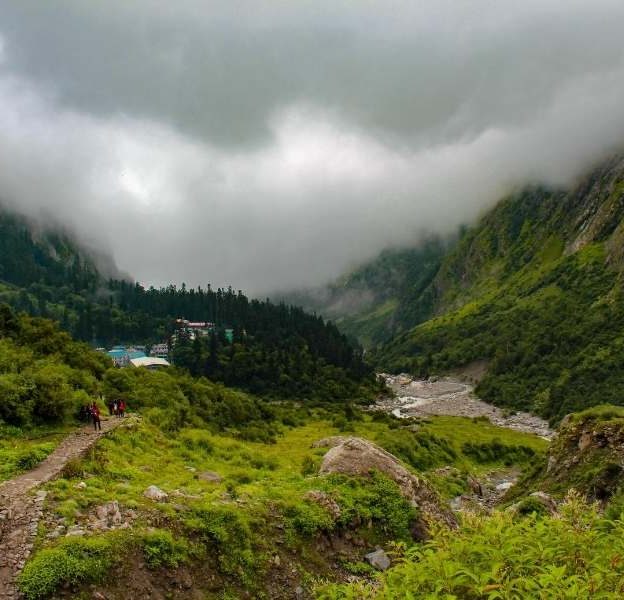 A view of Ghangharia Village