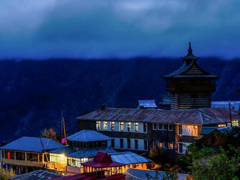 Kalpa in Kinnaur Valley