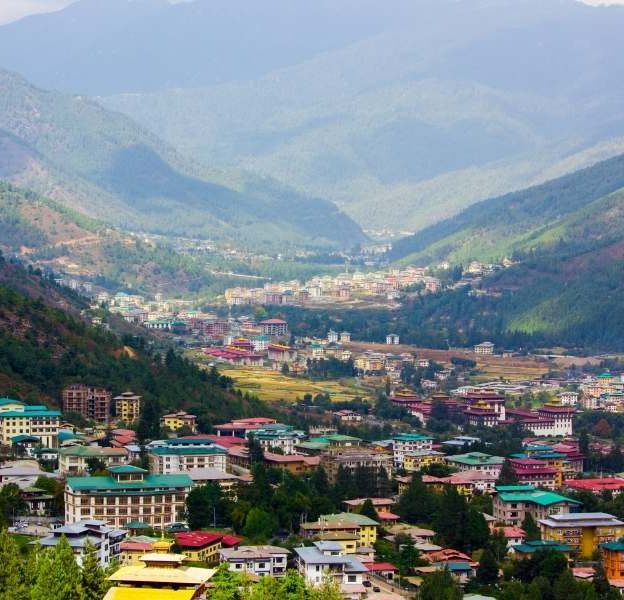 Thimphu City View - Places to Visit in Bhutan