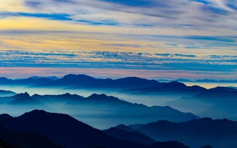 View from Chandrashila Peak - Auli Tour Package