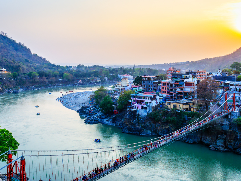 Rishikesh - Laxman Jhula - Kedarnath Badrinath Tour
