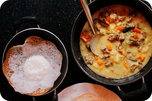 Appam and Stew