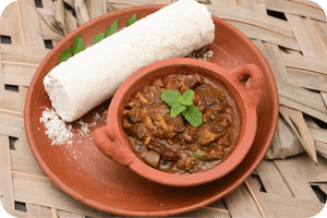 Puttu and Kadala Curry