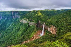 Nohkalikai Waterfalls