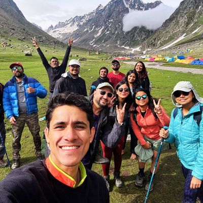 Group at Hampta Pass Trek